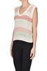 Textured knit gilet