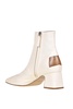 Nappa leather ankle boots