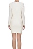 Techno jersey mini dress