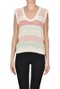 Textured knit gilet