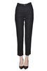 Cotton and linen trousers