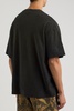Logo faded cotton-blend T-shirt