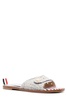 Tweed Slip-on Sandals