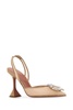 Antiqued Gold Mesh Begum Pumps