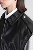 Sonnie Vest In Black Leather