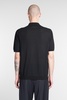 Polo In Black Cotton