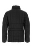 Black Polyester Siro Down Jacket