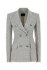 Embroidered Glencheck Blazer