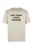 Slogan Cotton Crew-neck T-shirt