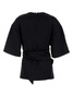 Black Satin Besia T-shirt