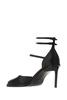 Black Leather Pumps