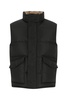 Black Polyester Padded Jacket