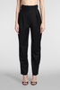 Motel Pants In Black Cotton