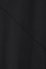 Black Acetate Blend Long Dress