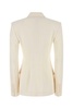 Ivory Stretch Gabardine Blazer