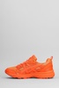 Gel Nunobiki Sneakers In Orange Polyuretan