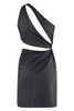 Dress In Lycra W Cut Out