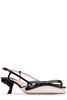 Virgule Bow Slingback Pumps