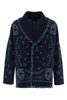 Embroidered Jacquard Cardigan