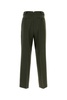 Olive Green Wool Pant