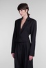 Blazer In Black Polyester