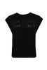 Cotton T-shirt With Lace Application