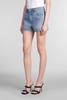 Shorts In Blue Cotton
