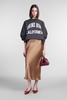 Miles Sweatshirt In Black Cotton