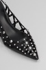 Bizarre Pumps In Black Leather