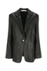 Leather Track Blazer