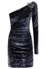 Dress In C Velvet W Buckle