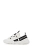 Two-tone Fabric Sneakers