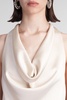 Verushka Mini Dress Woman In Beige Polyester