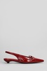 Zoey Pumps In Red Leather