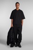 Heavy T Uv T-shirt In Black Cotton