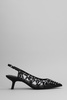 Bizarre Pumps In Black Leather