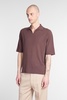 Polo In Brown Cotton