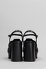 Mina Sandals In Black Leather