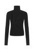 Givenchy Women Black Stretch Viscose Blend Top