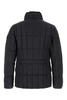 Midnight Blue Polyester Siro Down Jacket