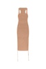 Biscuit In Stretch Mesh Dress