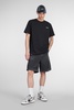 Shorts In Black Cotton