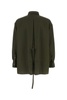 Olive Green Wool Oversize Shirt
