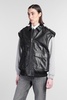 Sonnie Vest In Black Leather