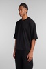 Heavy T Uv T-shirt In Black Cotton