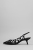 Bizarre Pumps In Black Leather