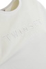 Cotton T-shirt With Logo Embroidery