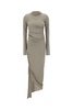 Grey Viscose Dress
