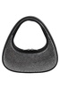 Crystal-embellished Baguette Swipe Bag