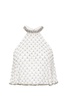 Polka Dot Printed Embellished Turini Top
